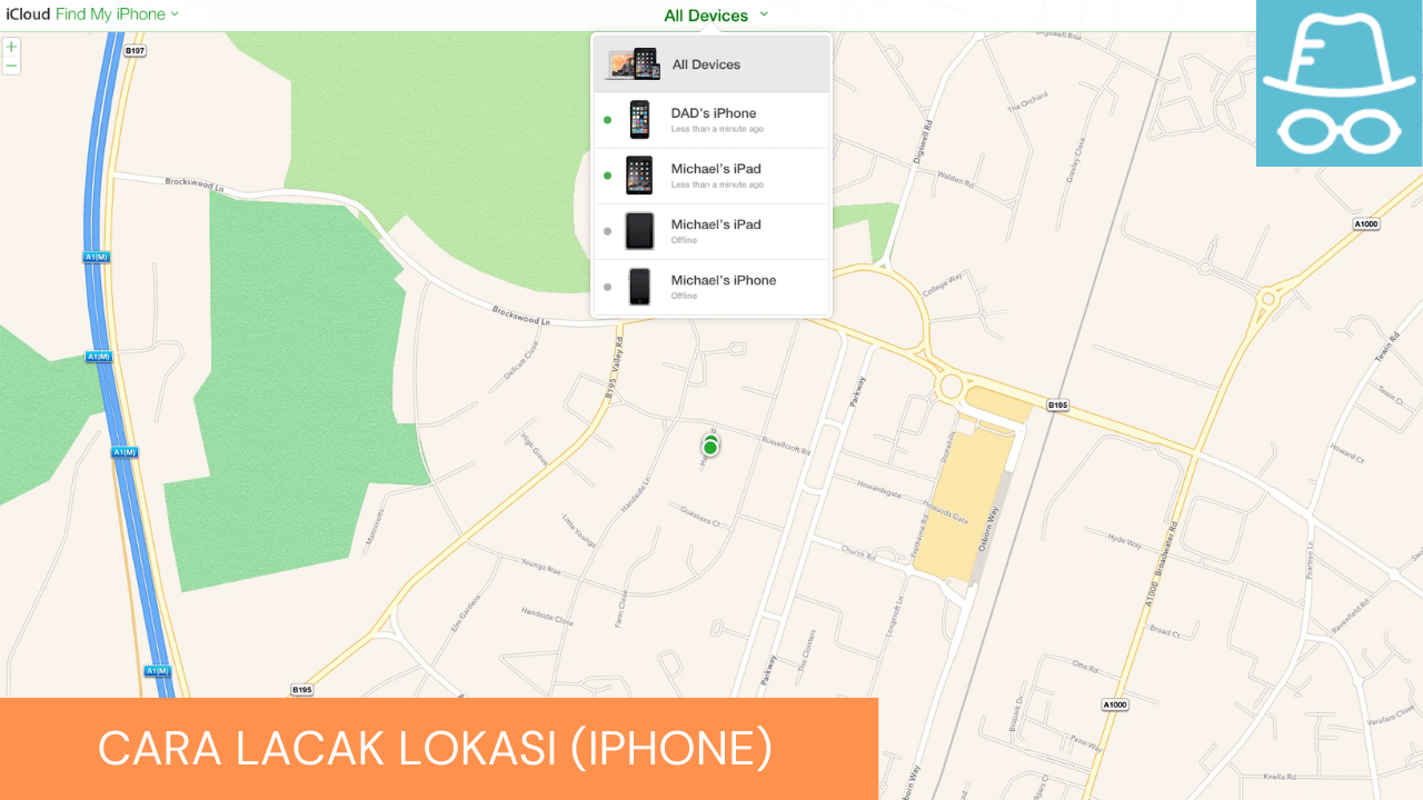 6 Cara Lacak Lokasi iPhone & Android Jatuh Dijalan