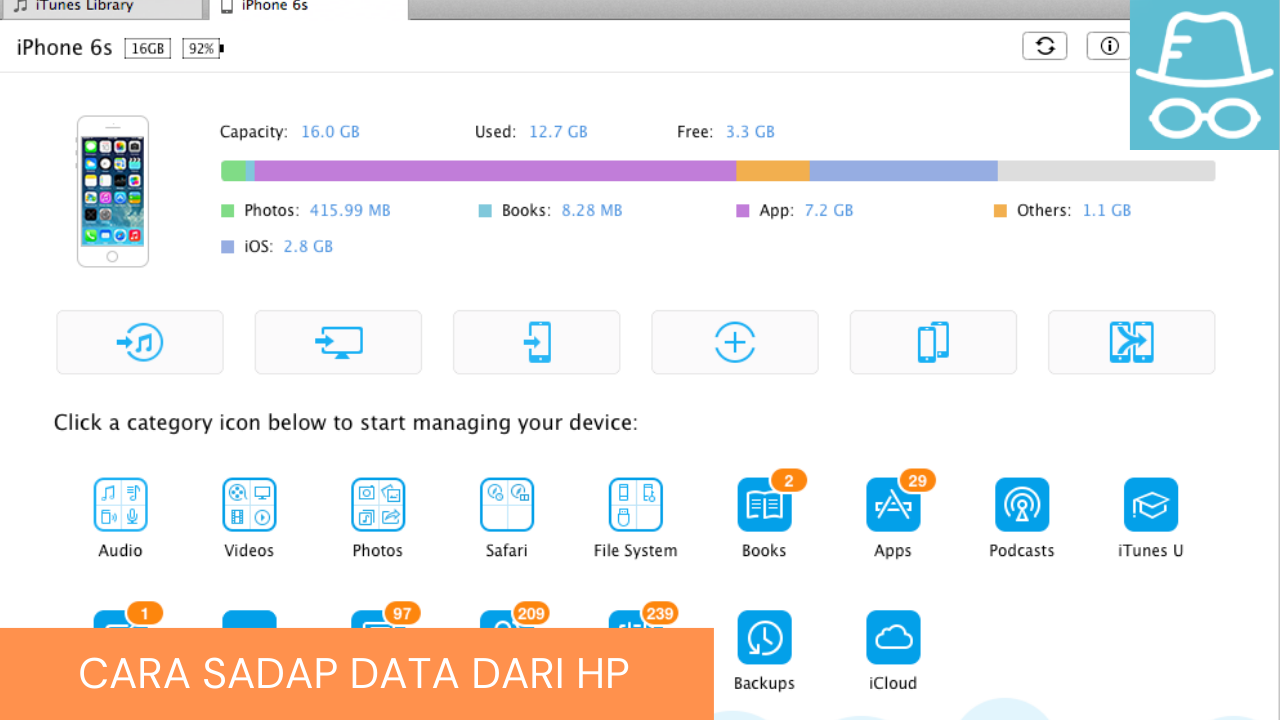 cara ambil file galeri
